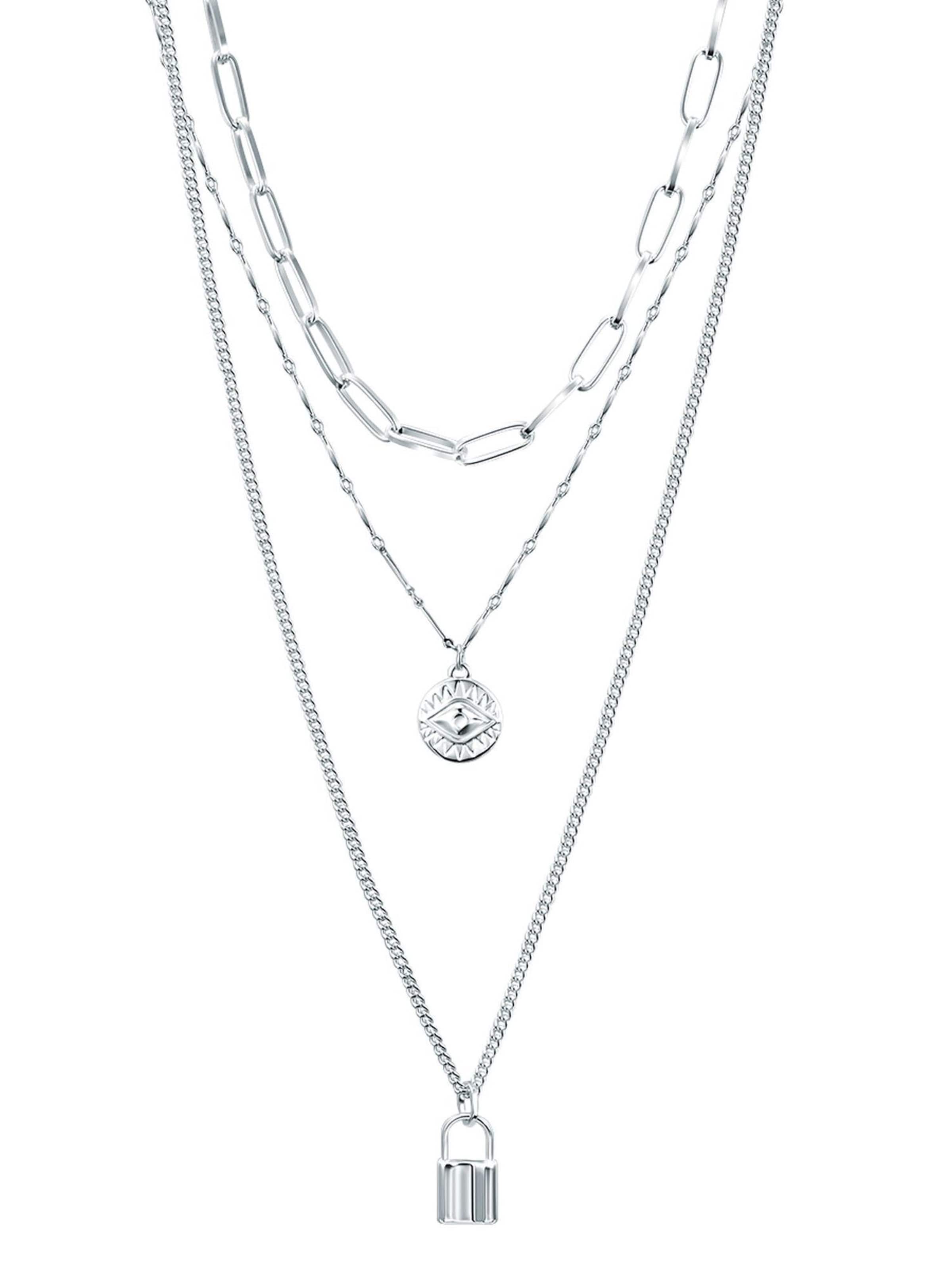 Lulu & Jane Necklace in Silver