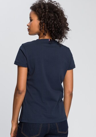 TOMMY HILFIGER T-Shirt 'Heritage' in Blau