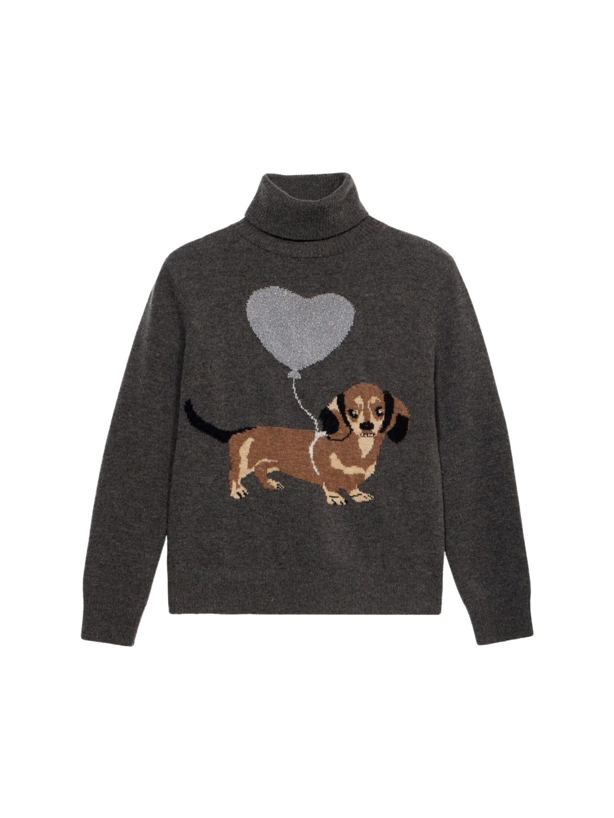 Pull-over oltre en gris : devant