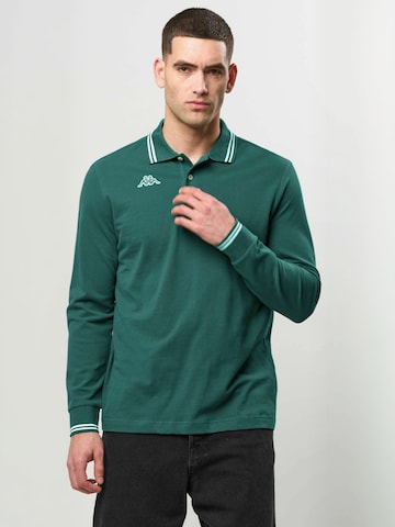 KAPPA - Ajuste regular Camisa ' KMLogo Maltax ' en verde: frente