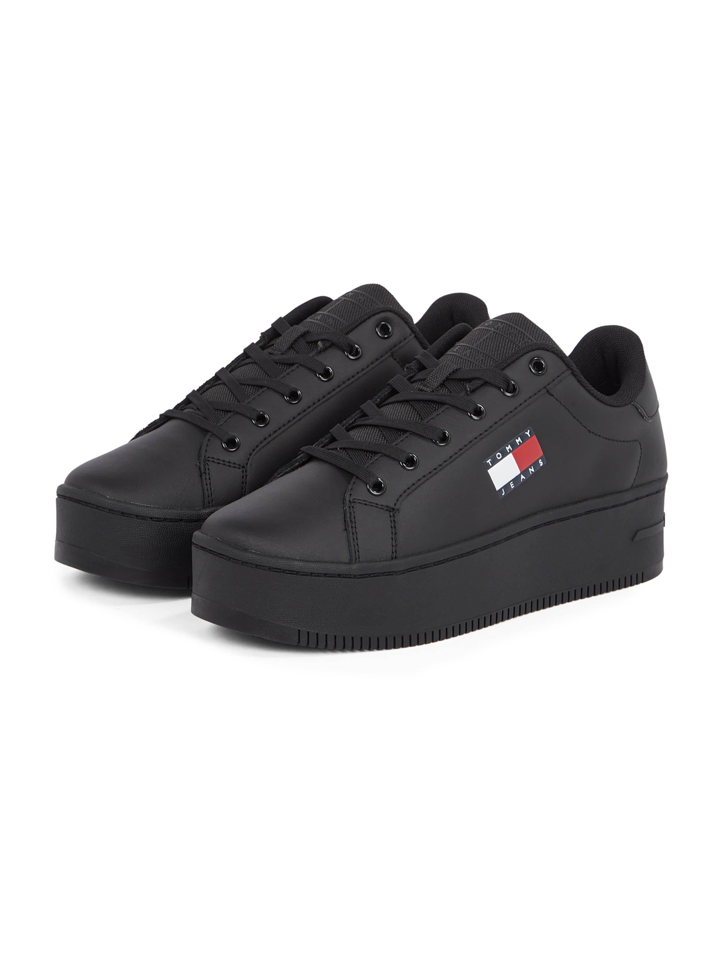 Baskets basses 'Essential' Tommy Jeans en noir