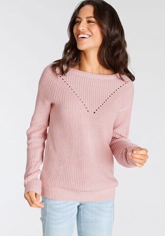 LAURA SCOTT Pullover in Pink