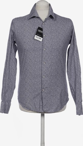 Bertoni Button Up Shirt in S in Blue: front