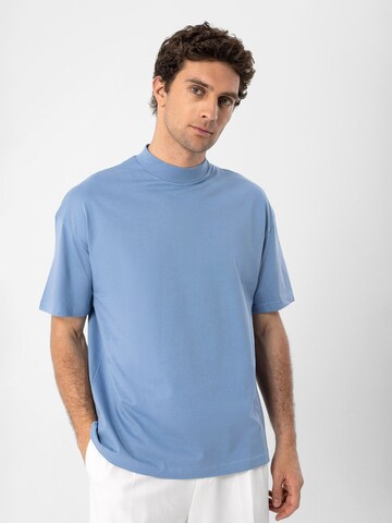 Antioch Shirt in Blauw: voorkant