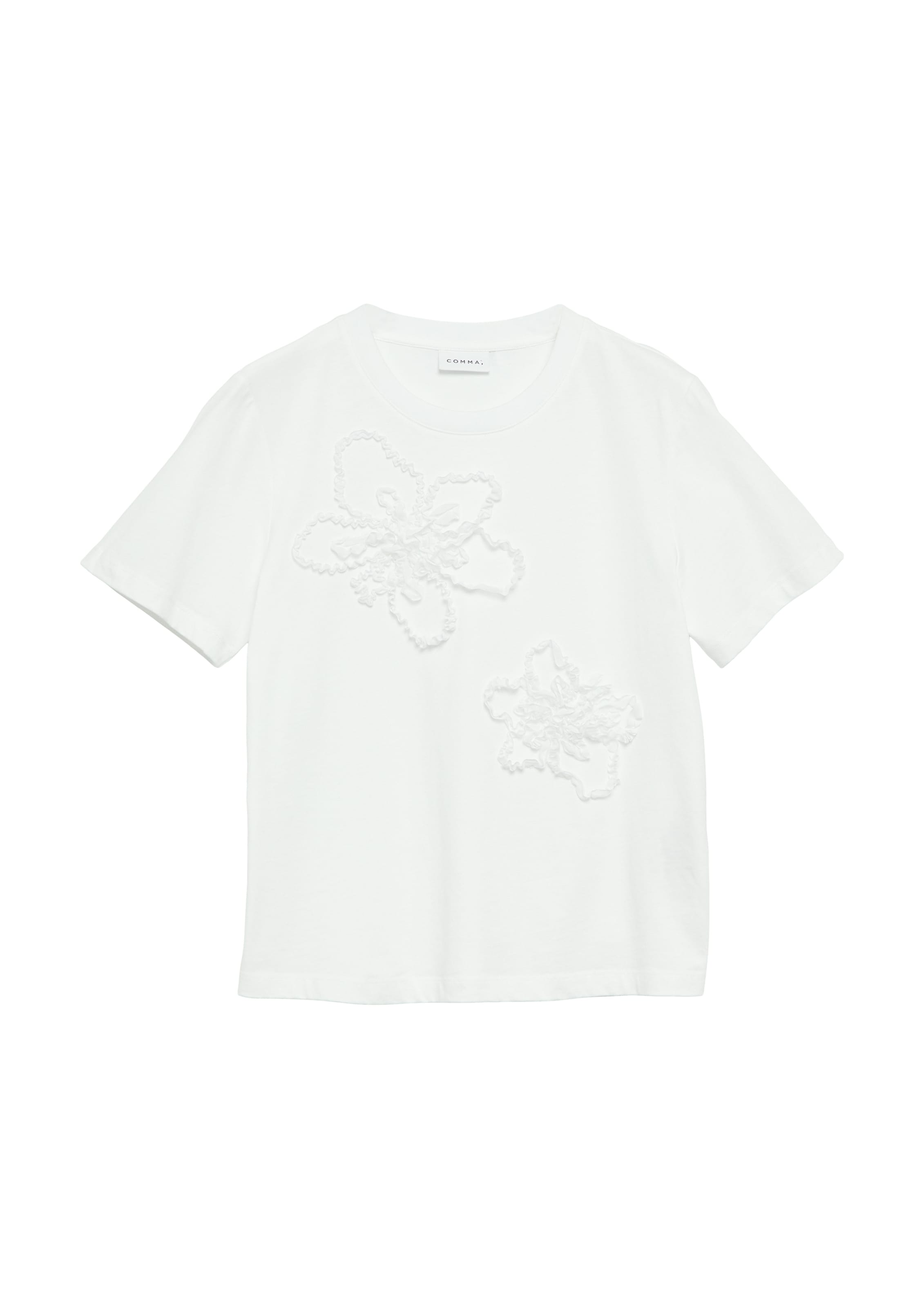COMMA Shirt in White: front