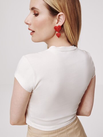Maglietta 'Cara' di Daahls by Emma Roberts exclusively for ABOUT YOU in beige