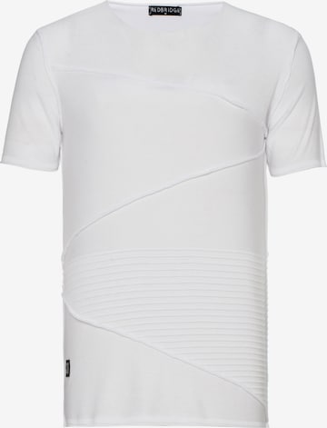 Redbridge T-Shirt 'Evansville' in Weiß: front