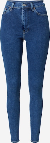 Tommy Jeans Skinny Jeans in Blue: front