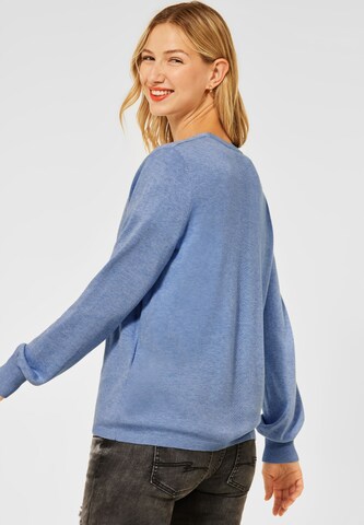 STREET ONE Knit Cardigan in Blue