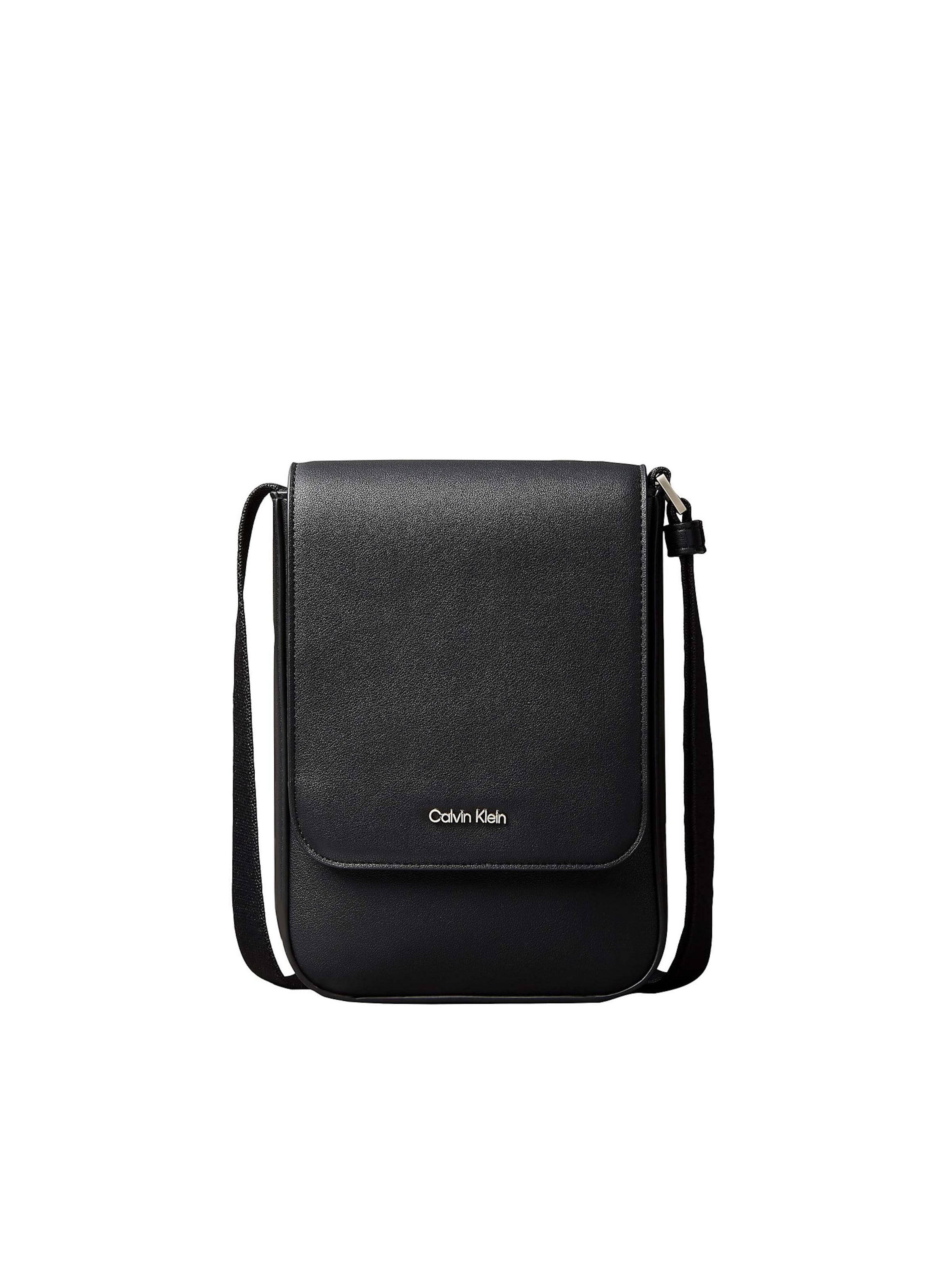 Calvin Klein Sporttas in Zwart: voorkant