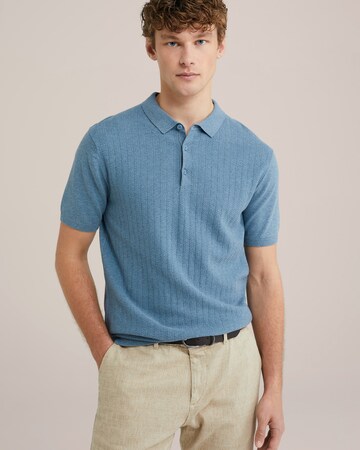 WE Fashion Shirt in Blue: front