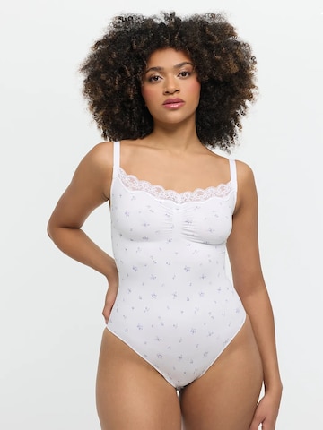 Body modellante di cfab in lilla