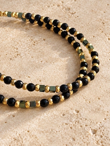Alster Herz - Pulsera 'Black Soul' en negro