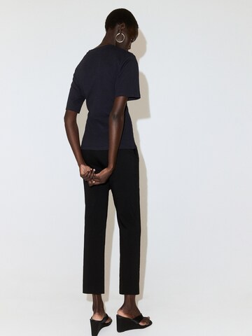 T-shirt 'LAZO' MANGO en bleu