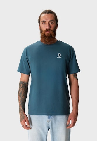 Oldskull T-Shirt 'Asian Flavour Club Umami Graphic' in Blau: Vorderseite