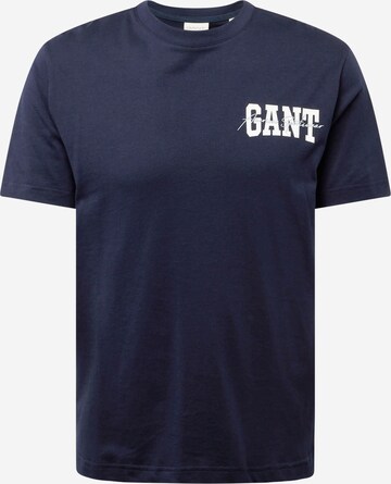 GANT T-shirt i blå: framsida