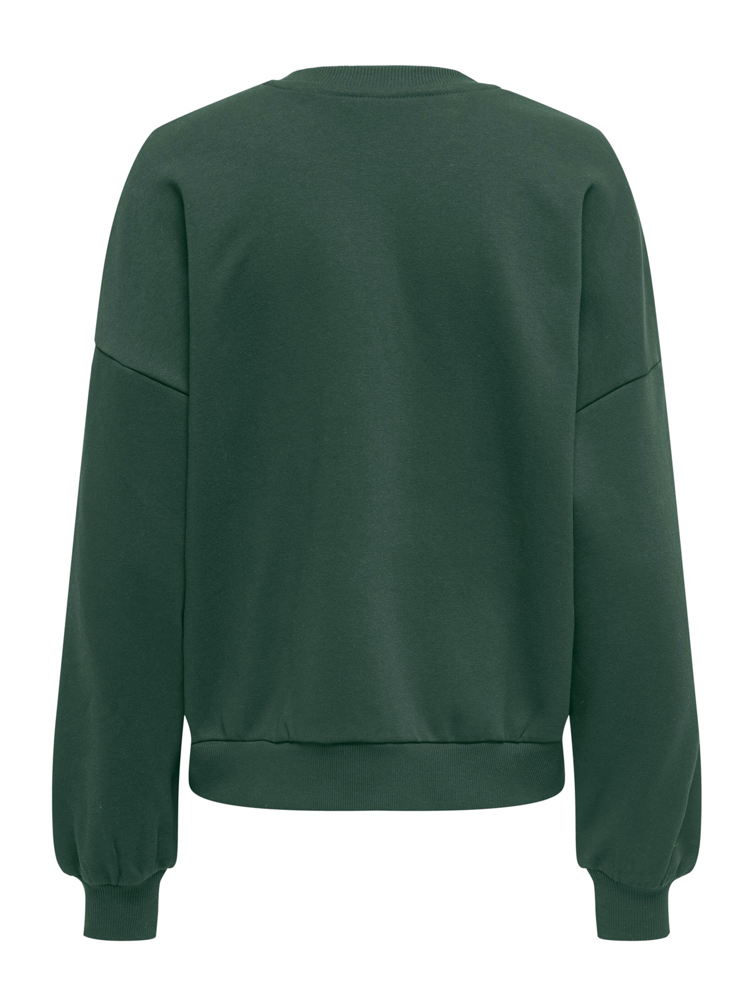 ONLY Sweatshirt 'ONLLALLY' i grön