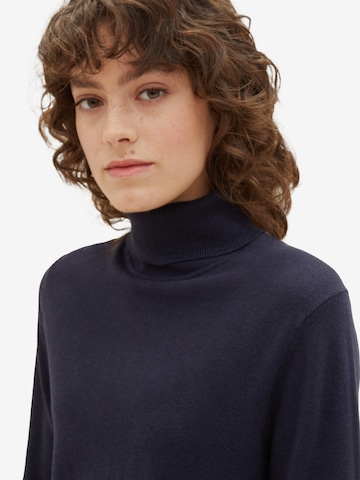 TOM TAILOR Sweater in Blue