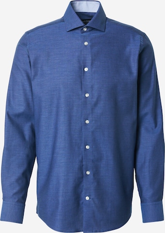 Bruun & Stengade Regularny krój Koszula 'Yandy' w kolorze niebieski: przód