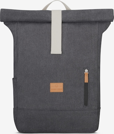 Johnny Urban Backpack 'Adam Large' in Cognac / Anthracite / Off white, Item view