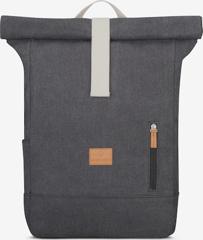 Johnny Urban Sac à dos 'Adam Large' en cognac / anthracite / blanc cassé, Vue avec produit