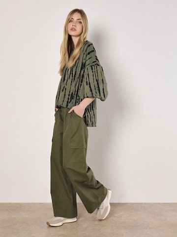 Chemisier ' ' Apricot en vert