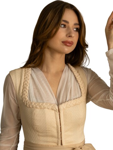INNA.Trachten Dirndl 'Berg & Stadt' in Beige