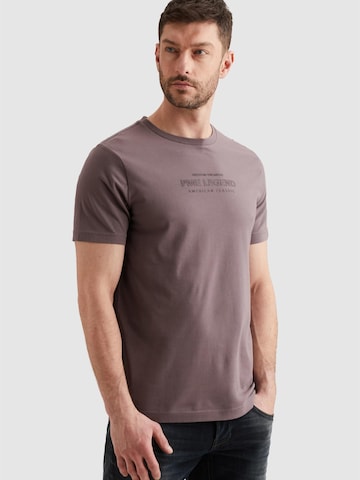 PME Legend T-shirt 'T-shirt with centered PME Legend artwork' i lila: framsida