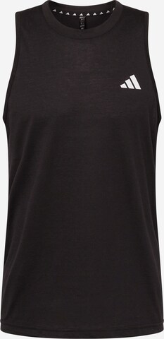 ADIDAS PERFORMANCE Shirt 'Train Essentials Feelready' in Black: front