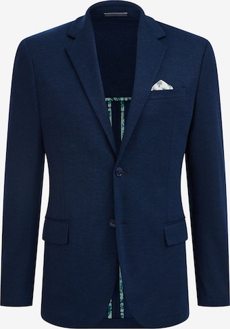 WE Fashion Slim fit Business-colbert in Blauw: voorkant