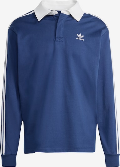 Marškinėliai 'Adicolor' iš ADIDAS ORIGINALS, spalva – tamsiai mėlyna jūros spalva / balta, Prekių apžvalga