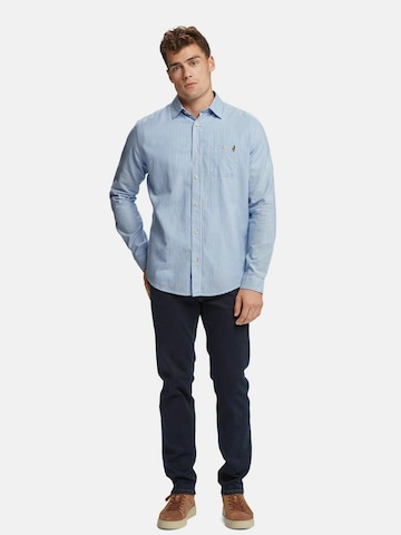 MCS Regular Fit Paita 'Bart' värissä sininen