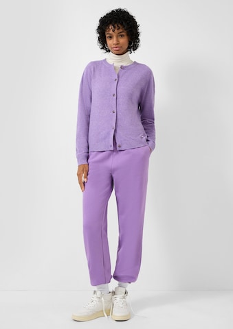 QS Gebreid vest in Lila