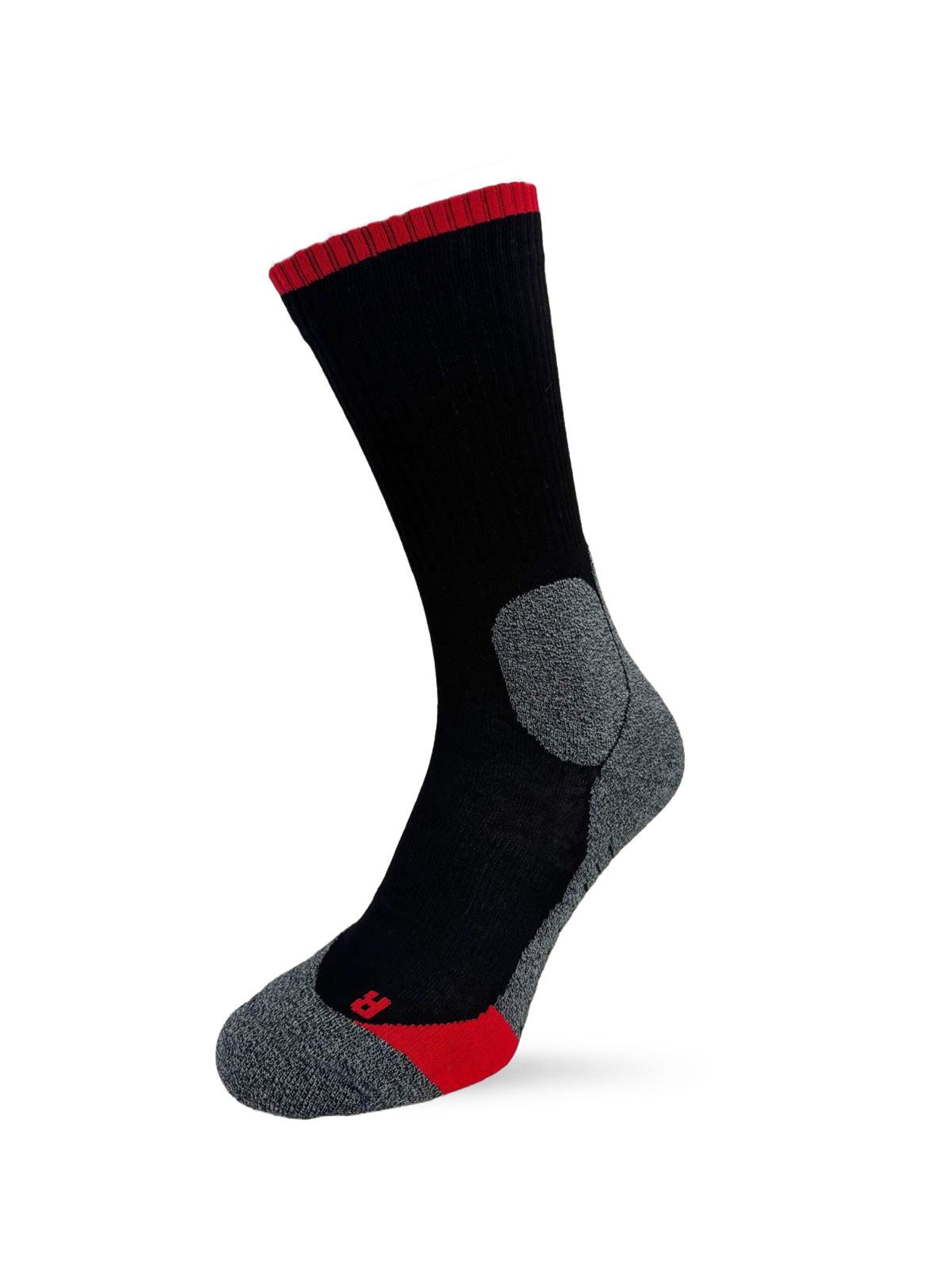 LINDNER SOCKS - Calcetines 'LINDNER® power' en negro: frente