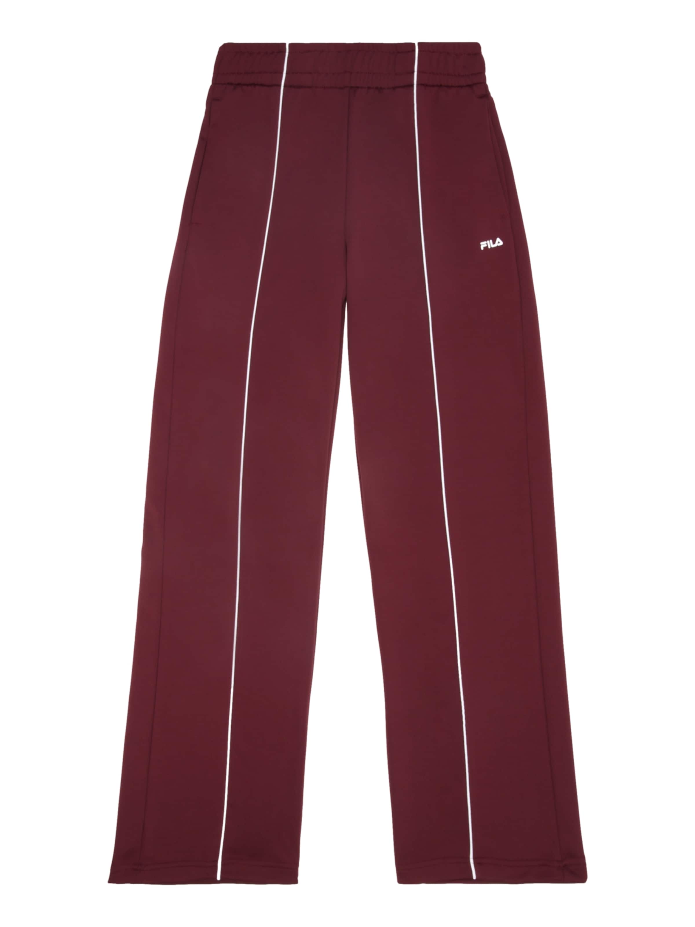 FILA Regular Sportbroek 'RIVOLI' in Rood: voorkant
