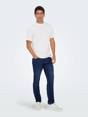 Only & Sons Slim fit Jeans 'ONSLOOM' in Blue