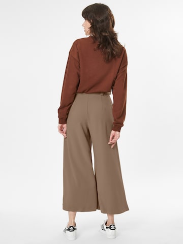 FRENCH CONNECTION Wide Leg Hose 'WHISPER' in Braun