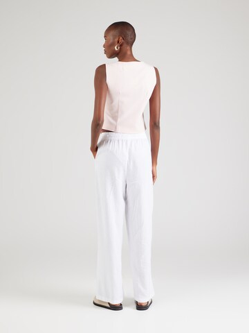 VERO MODA Wide leg Pants 'LINN' in White