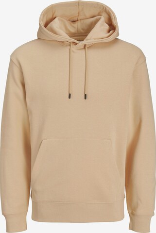 JACK & JONES Sweatshirt 'Star' i beige: forside