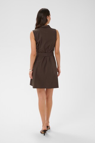 Robe-chemise 'KAgiga' Kaffe en marron