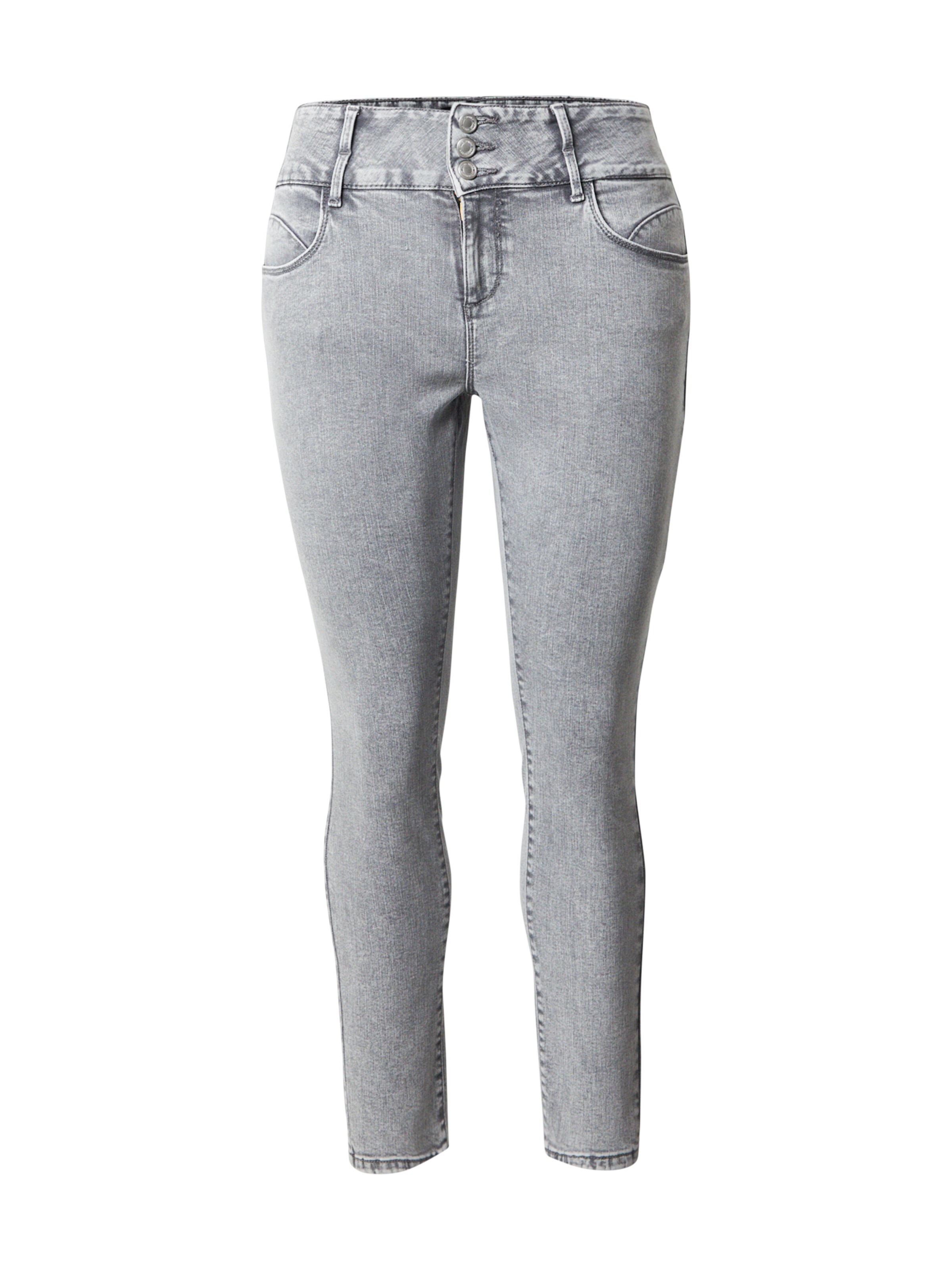 Skinny Jean 'CARAnna' ONLY Carmakoma en gris : devant