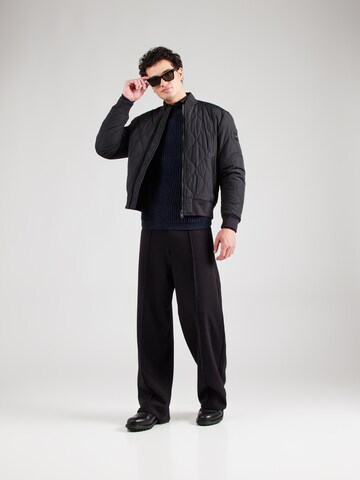 BOSS Sweter 'Kearth' w kolorze niebieski