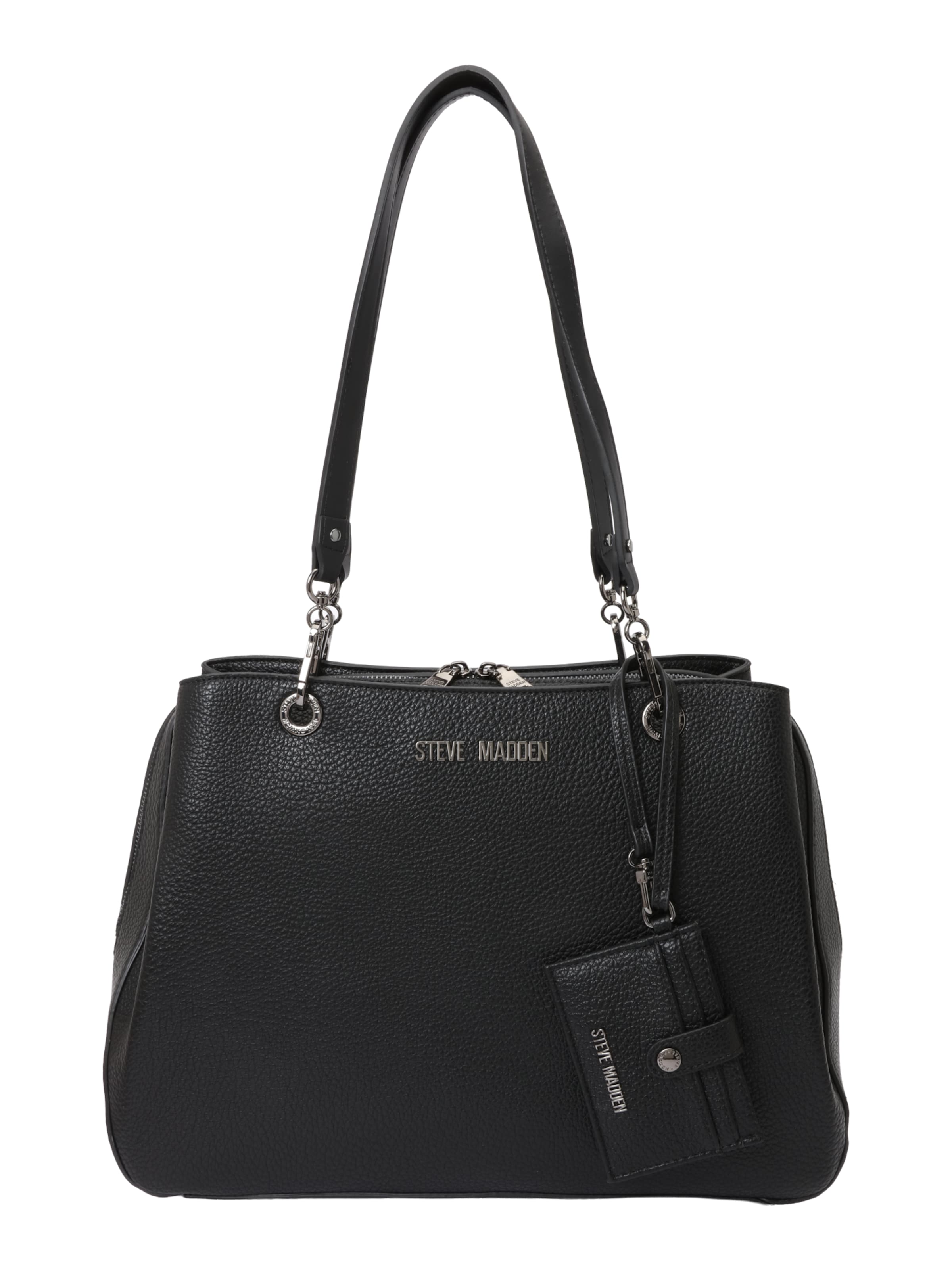 STEVE MADDEN Шоппер 'Bverra' в Черный: спереди