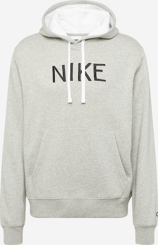 Nike Sportswear Sweatshirt in Grijs: voorkant