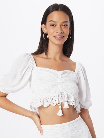 River Island - Blusa em branco: frente