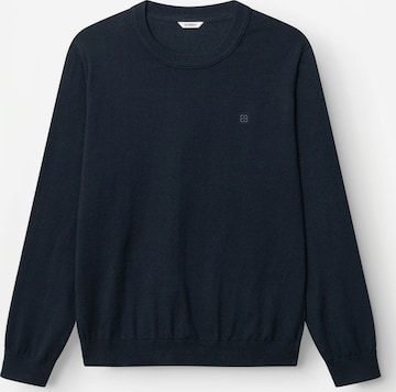 Pullover ' GABfumo ' di GABBA in blu: frontale