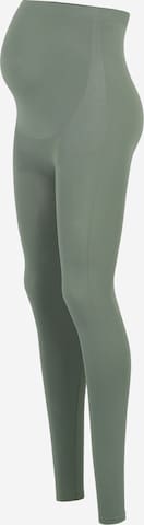 Leggings 'MLTia Jeanne' di MAMALICIOUS in verde: frontale