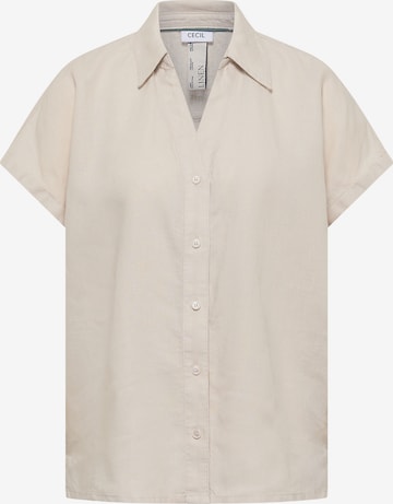 CECIL - Blusa en beige: frente