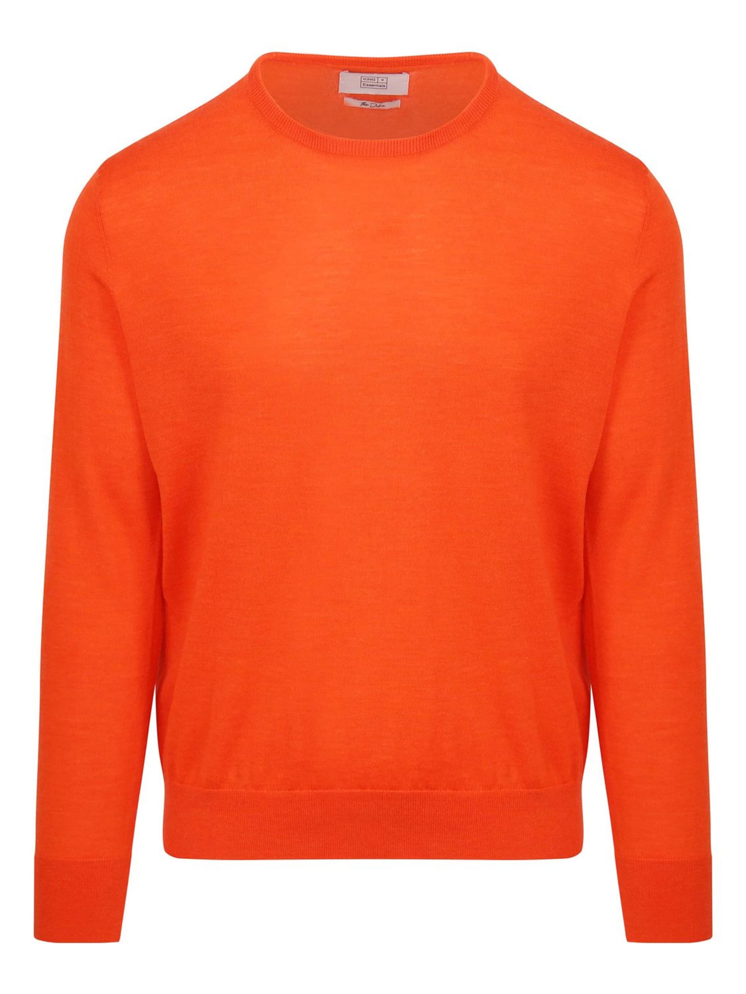 KING Essentials Shirt 'The John'‌ in Orange: Vorderseite