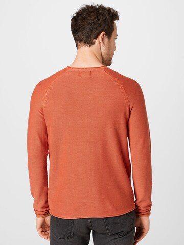 Only & Sons - Regular Fit Pullover 'Dextor' em vermelho